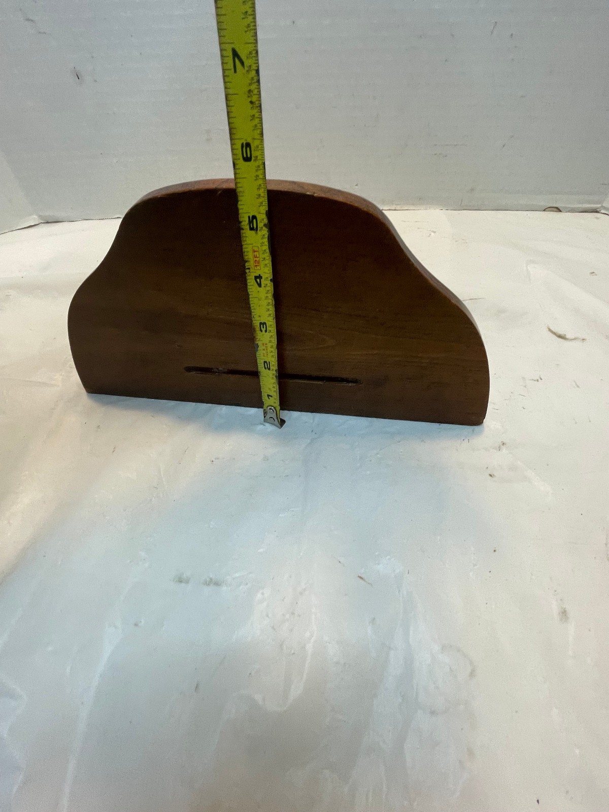 Vintage Rustic Country Style Soft Wood Wall Shelf Plate Rail Primitive 10.25″