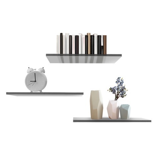 17.5×9.5in Acrylic Floating Shelves Wall Mounted Shelf Floating Shelf Organizer