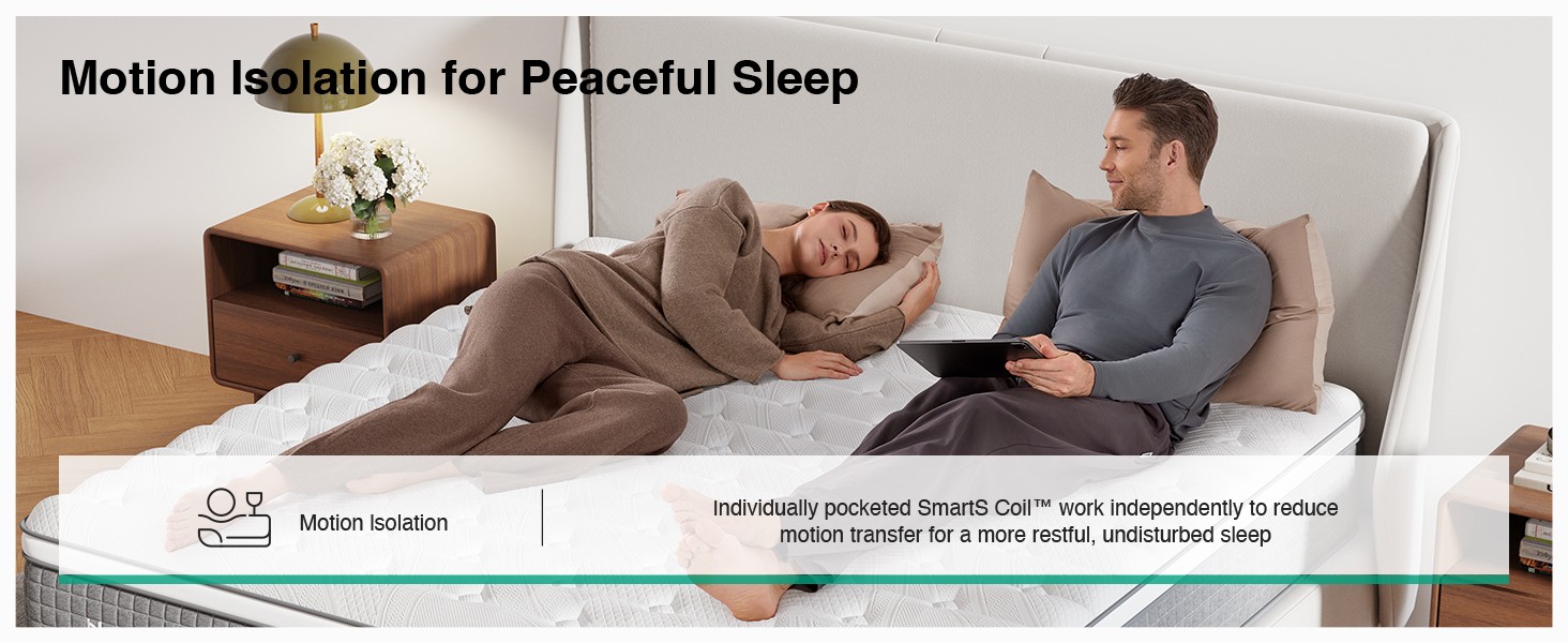 12 Inch XL Twin Mattress,Twin XL Hybrid Mattress with Gel Memory Foam,Pocketed