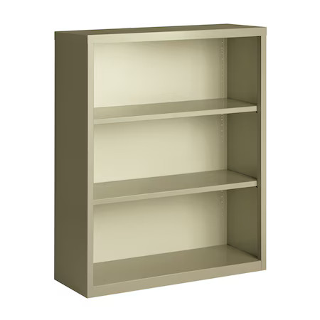 Hirsh 21989 Bookcase, 42″ H, 13″ D, 34 1/2″ W, Putty