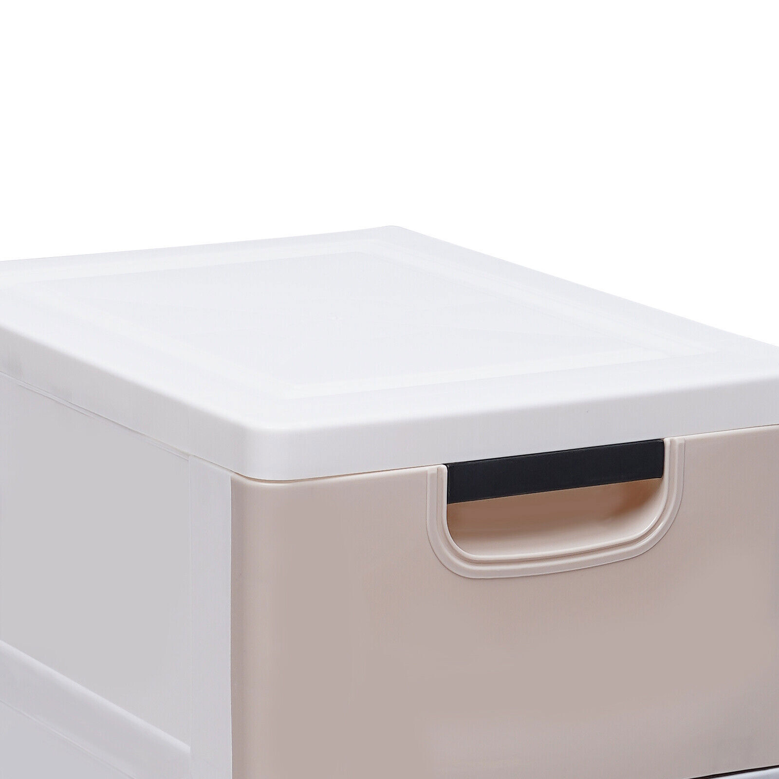 Slim Storage Chest Plastic Narrow Drawers Storage Cabinet 5 Drawer Vertical NEW