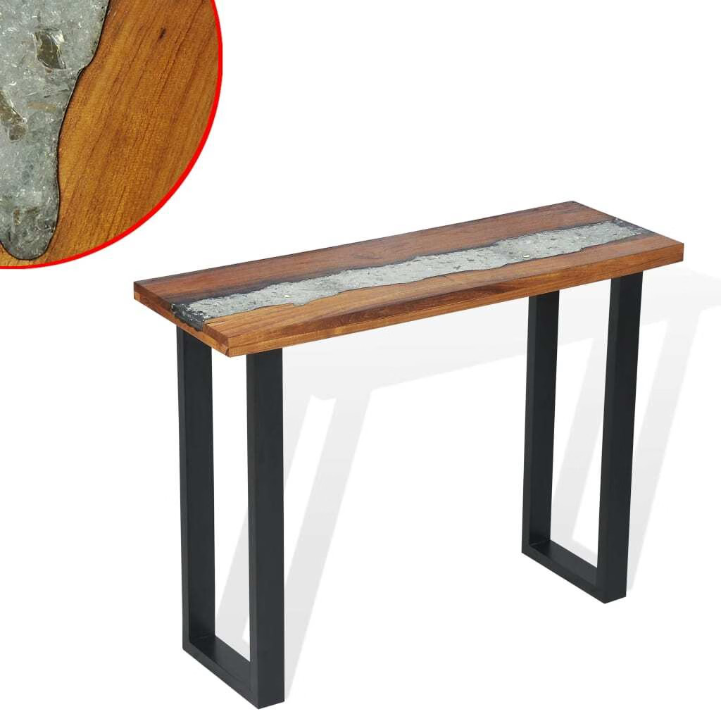 Console Table Teak 39.4″x13.8″x29.5