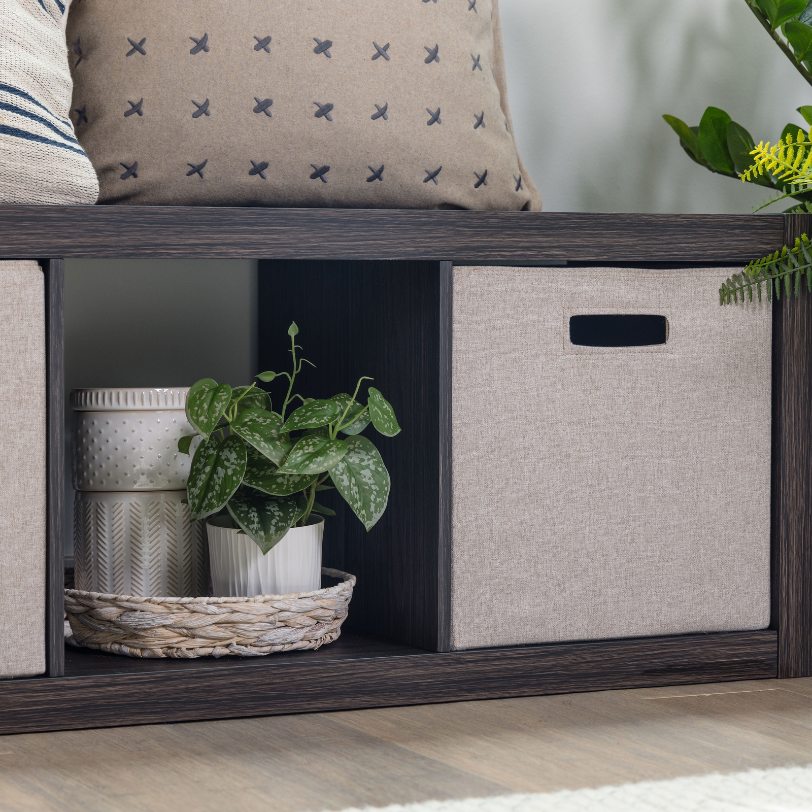 VINYL ALBUM RECORD STORAGE Bin Cube LP Crate Holder Shelves Bookcase Organizer
