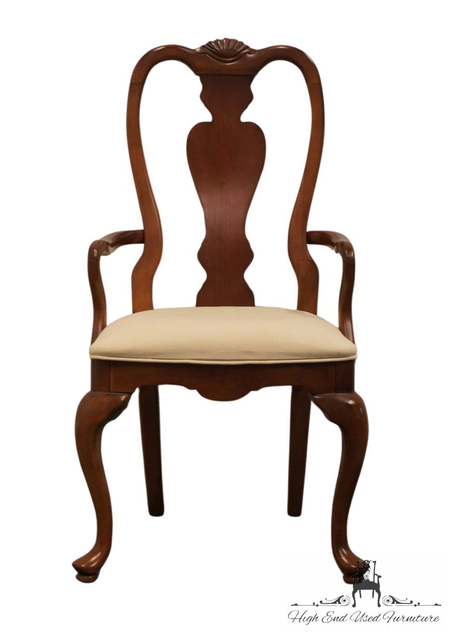 STANLEY FURNITURE American Craftsman Traditional Style Solid Cherry Splat Bac…