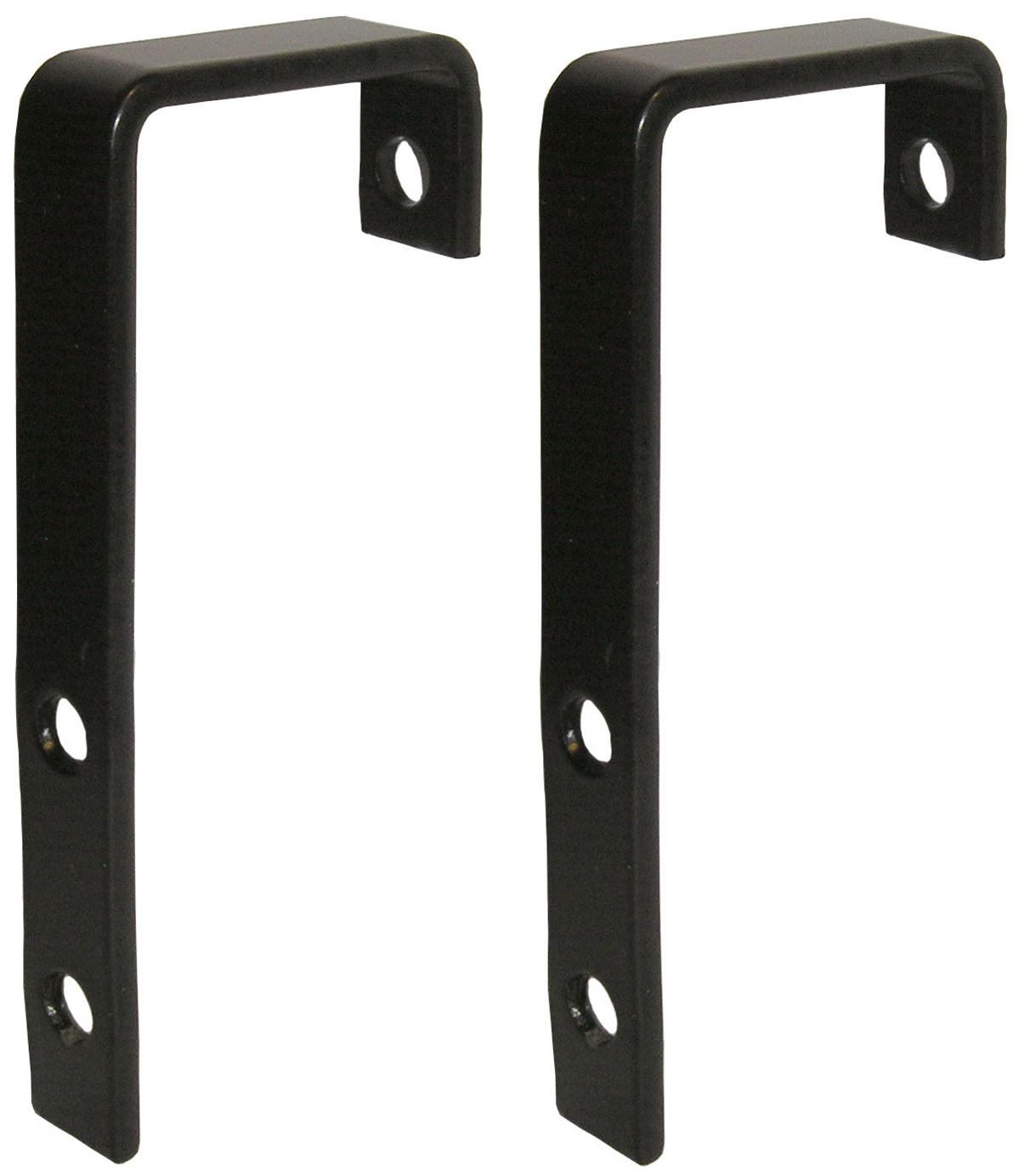 1-1/4″ Bunk Bed Ladder Hooks Black Finish over 11 ga. Steel 1/2″ W x 3-1/2″ High