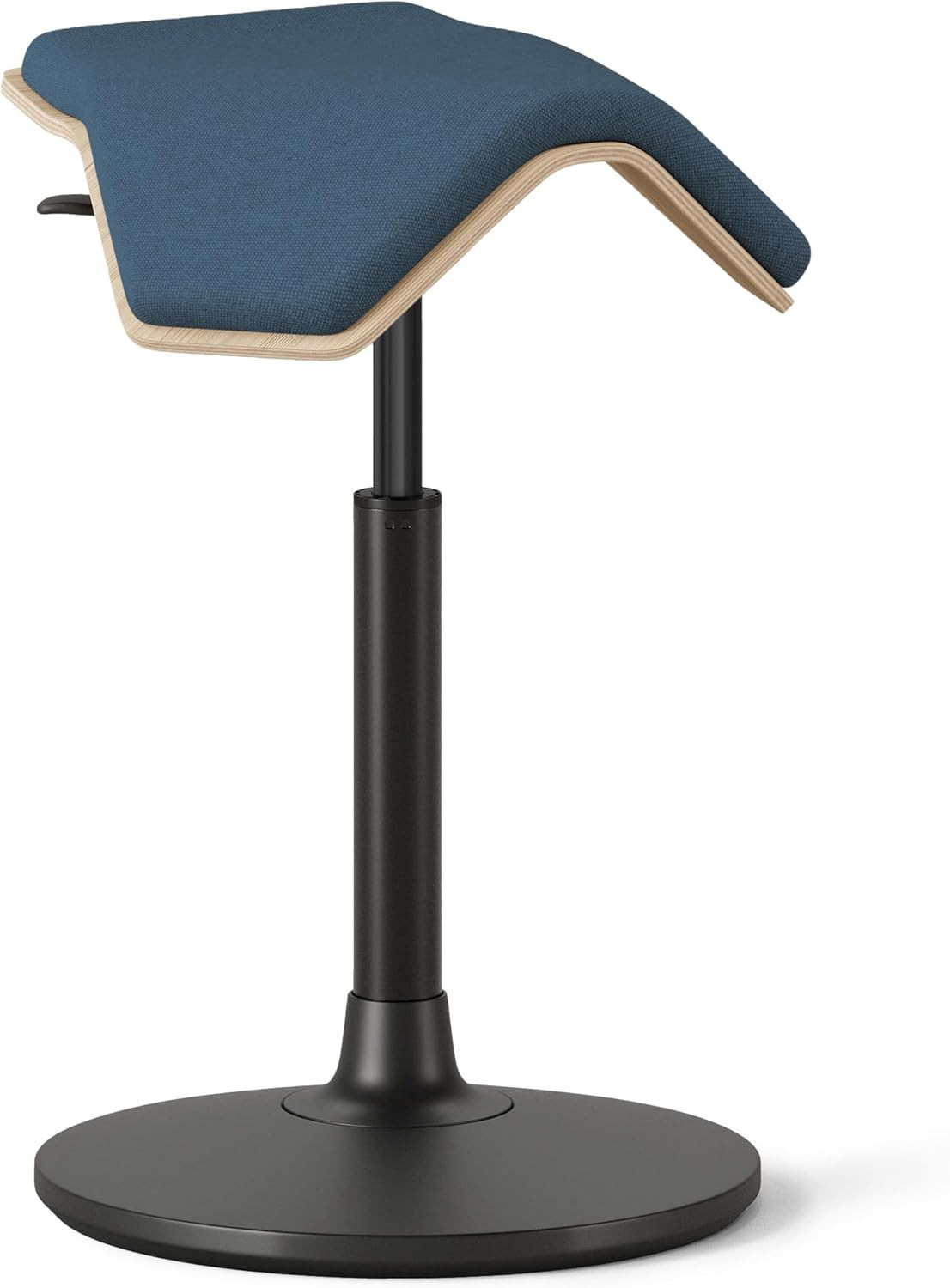 Saddle Stool – Height-Adjustable Active Seat with Ergonomic Design, Recycled Pol
