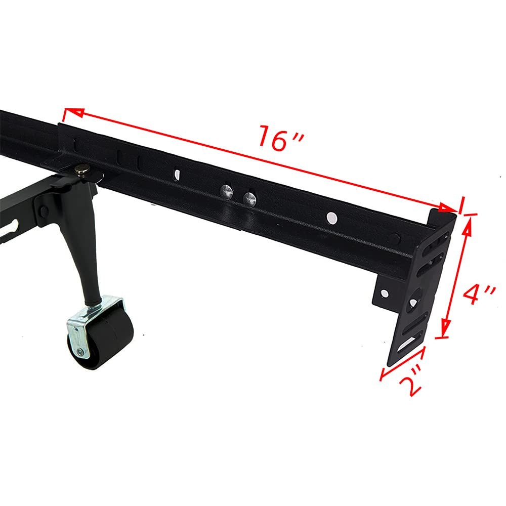Bed Frame Footboard Extension Brackets Set Attachment Kit, Bolt-on Footboard …