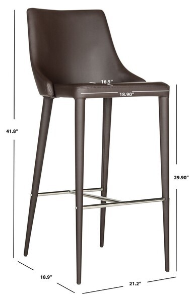Safavieh SUMMERSET BAR STOOL, Reduced Price 2172786295 FOX2016D