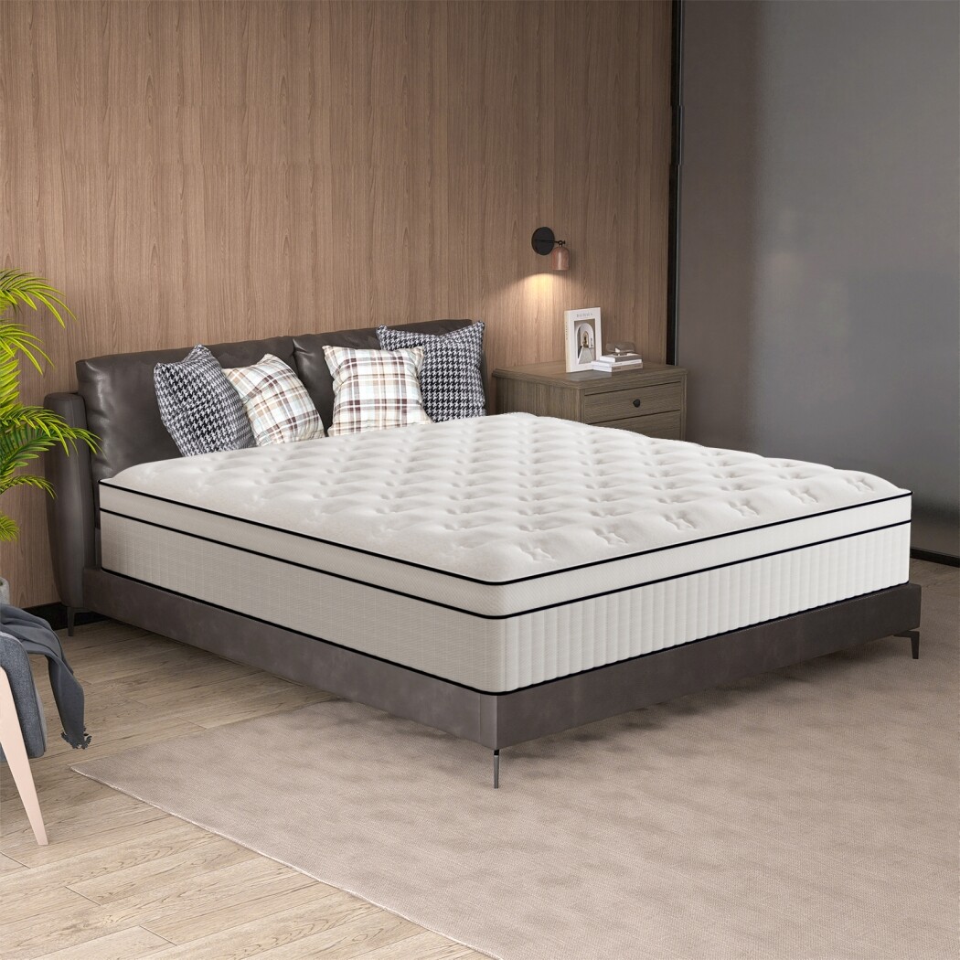 12″14″ Mattress in a Box Twin Full Queen King Size Hybrid Spring Gel Memory Foam