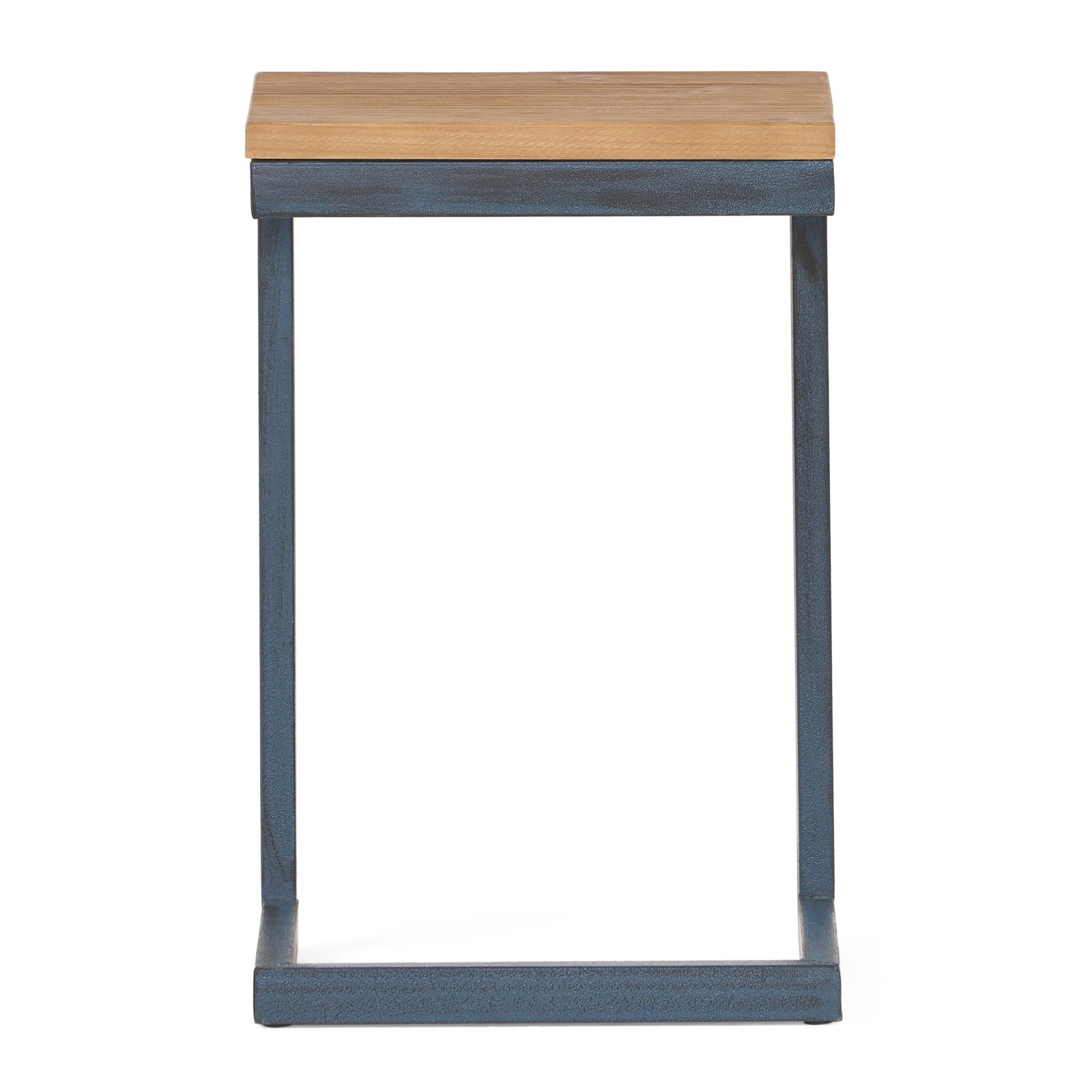 Accent Table C-Shape End Table 12.75″L x 10.25″W x 19″H