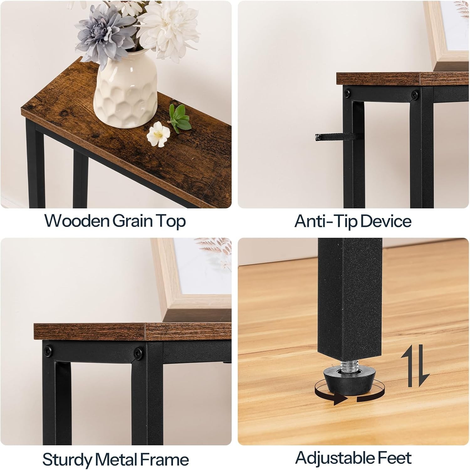 70.9″ Multi-Functional Console Table with USB Ports – For Hallway & Living Room