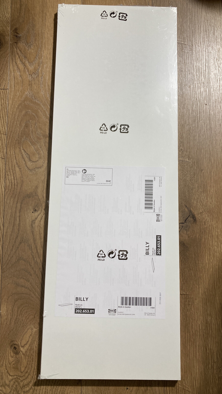 Ikea BILLY ONE Extra Shelf WHITE 30 x 10″ New 202.653.01 Same Day Shipping