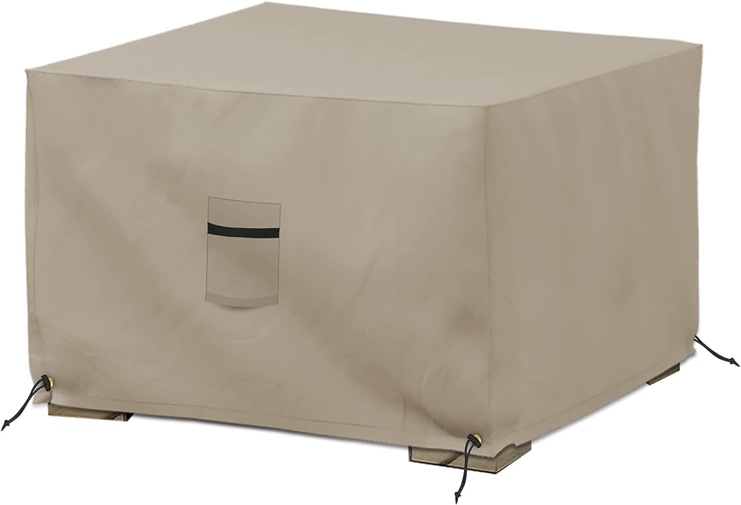 Covers All Waterproof Ottoman Cover 12 Oz PVC Coated Polyester Outdoor Ottoman