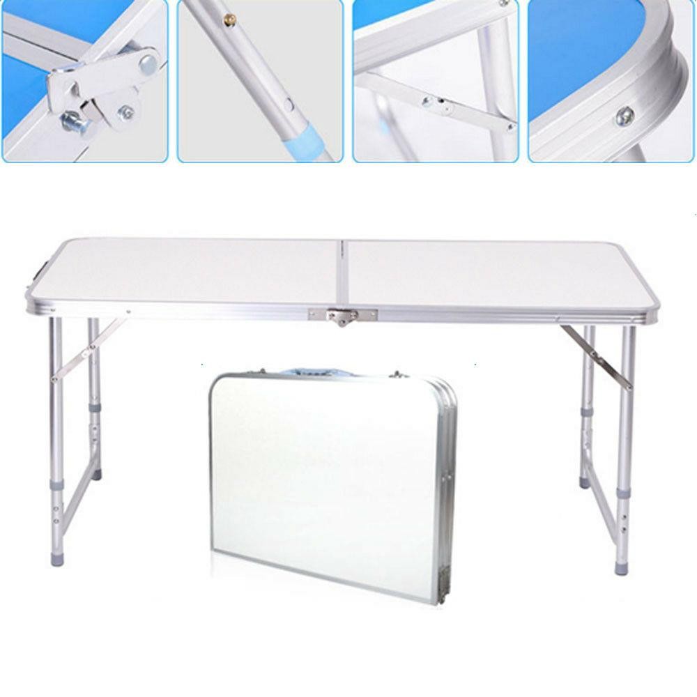 3 FT Garden Portable Folding Table Outdoor Picnic Camping Table Party Adjustable