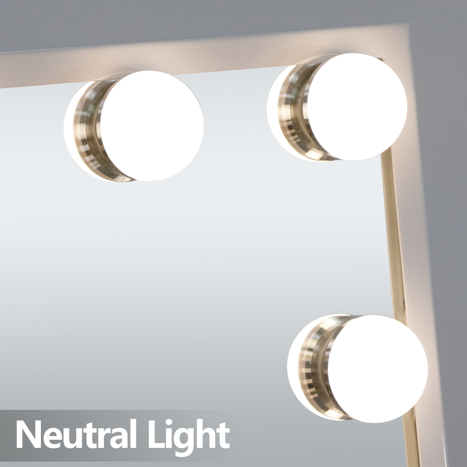 Hollywood Style Makeup w/Dimmable Lighted Cosmetic Vanity Mirror Bedroom Decor