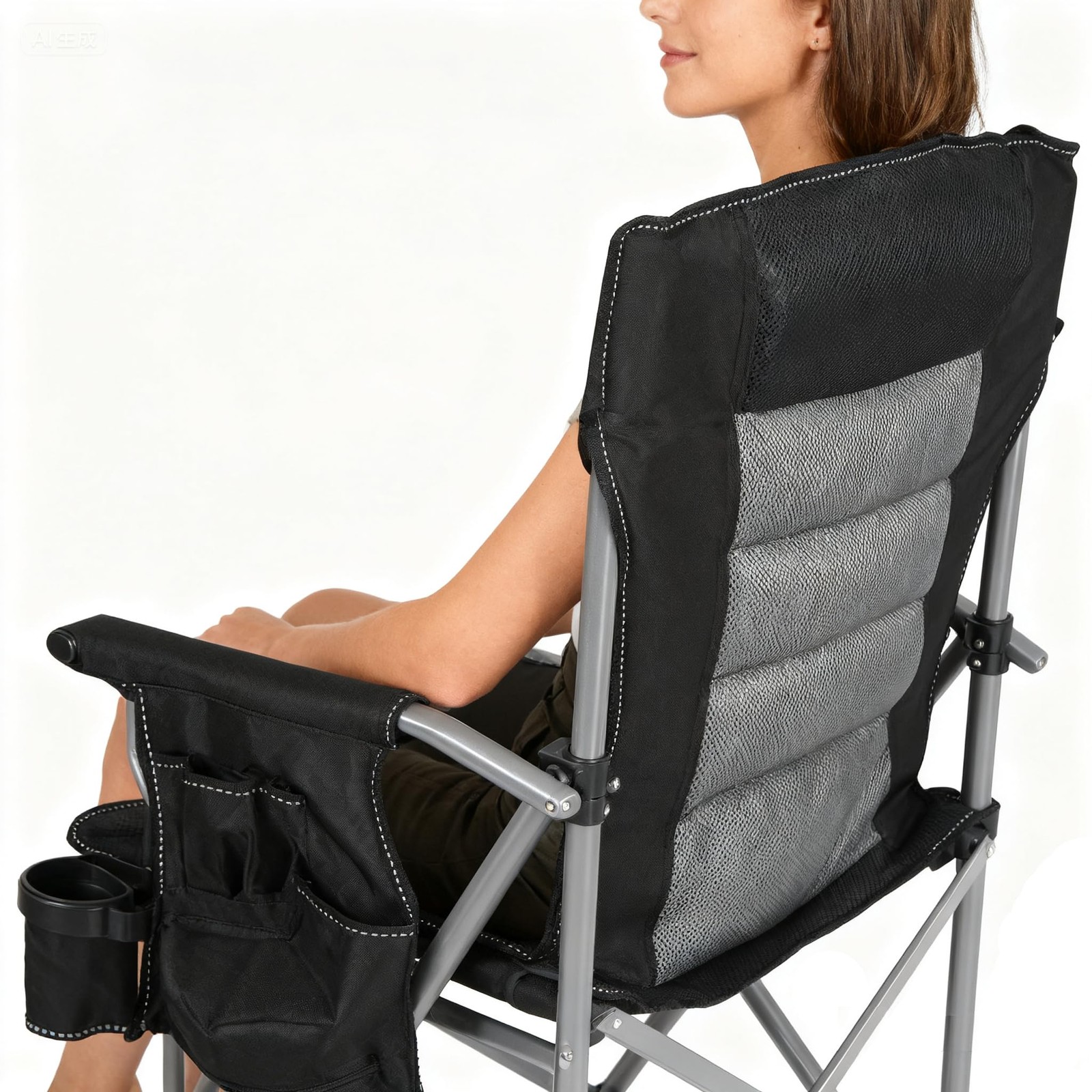Best Extra Tall Folding Chairs for Adults 330lbs, Portable Bar Height Foldable