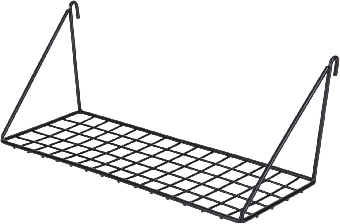 Hanging Straight Shelf for Wire Wall Grid Panel Small Wire Wall Organizer Shelf
