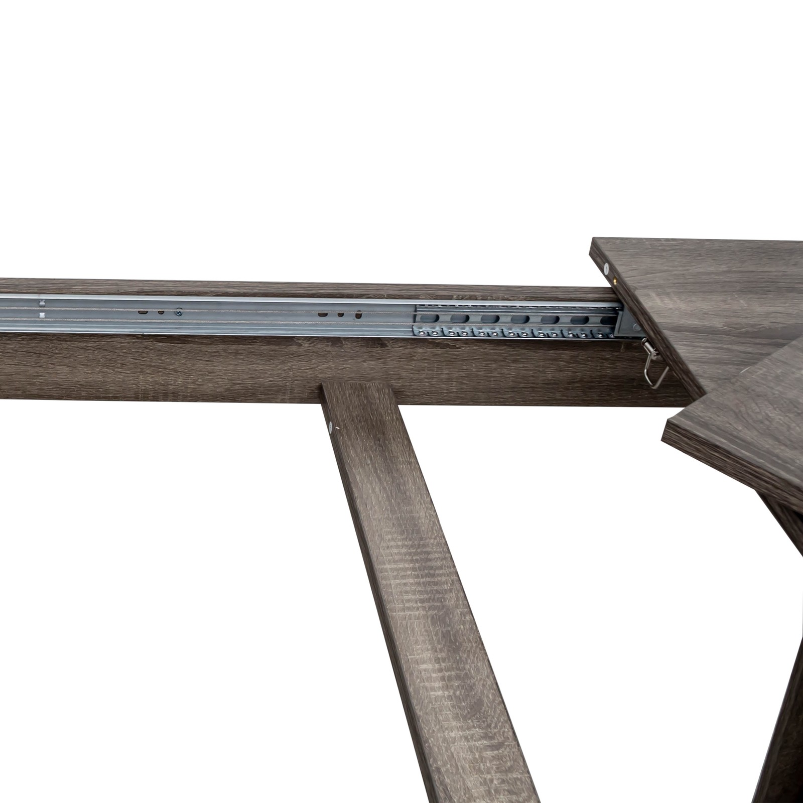 Modern Dining Table,106.3 in Large Extendable Kitchen Table for Living Room