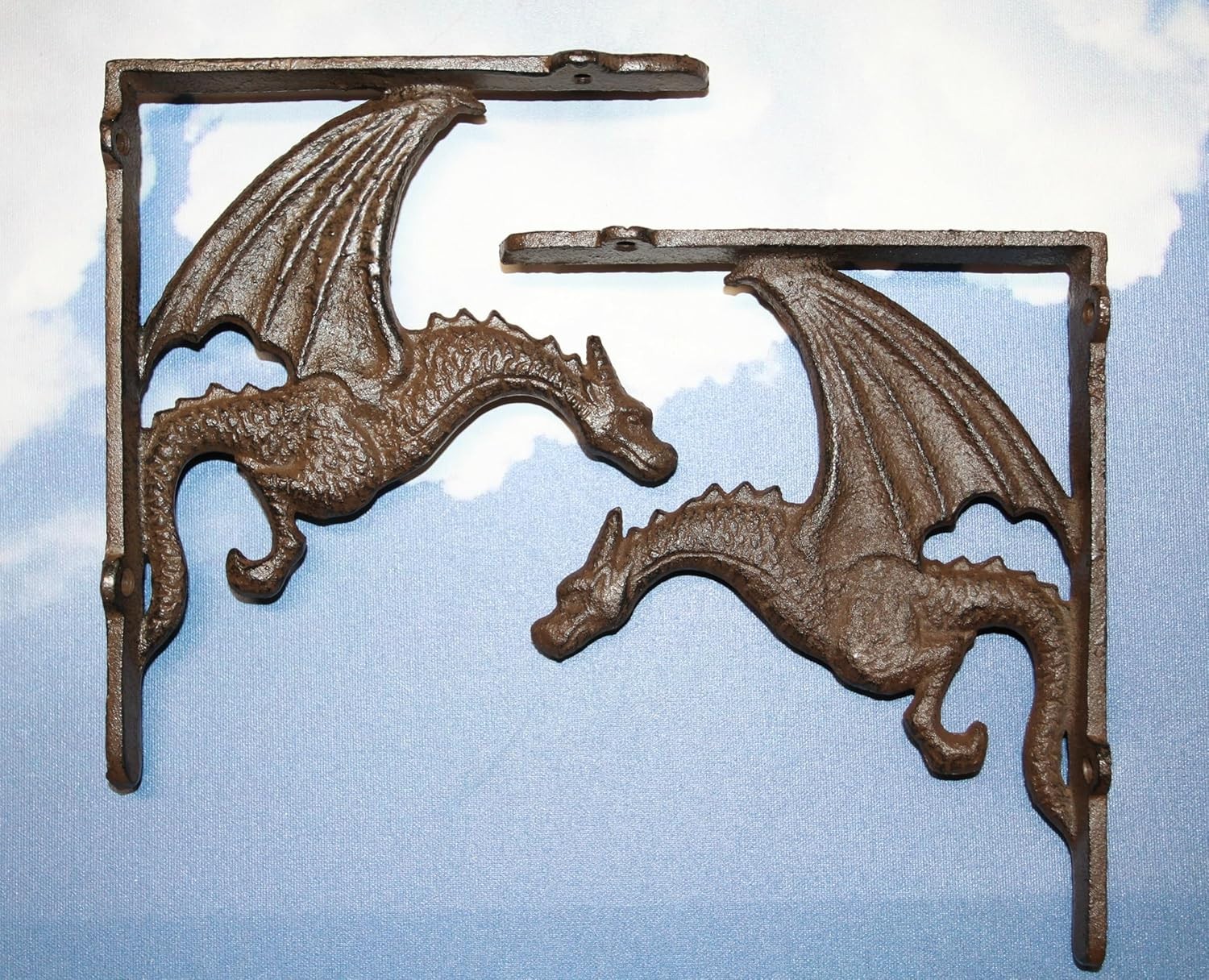 1-DRAGON Shelf Bracket,Mythical,Med-evil,Corbel,Gothic Decor,Free Ship,B-11B