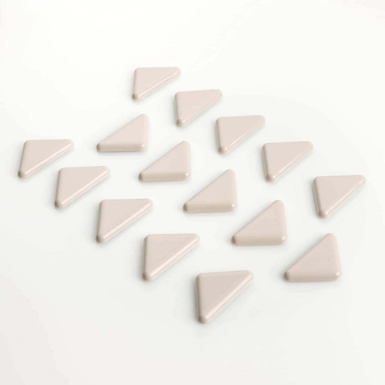 Super Sliders 2″ Triangle Self-Stick Adhesive Furniture Sliders or Movers for C