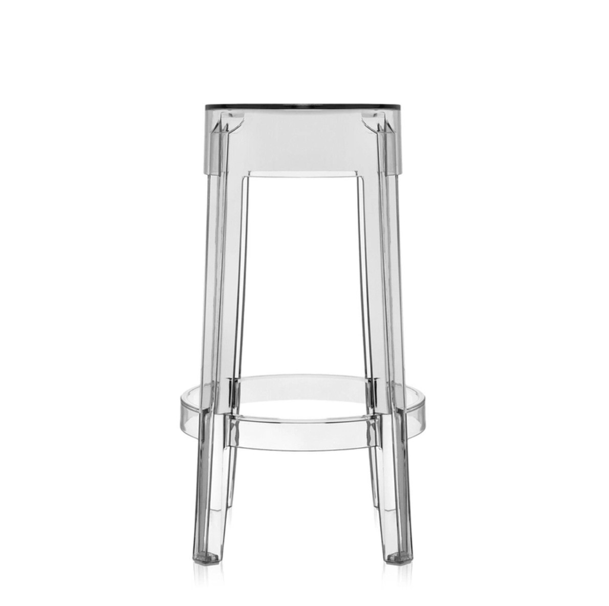 CHARLES GHOST 65 CM (3 STOOLS) Philippe Starck KARTELL