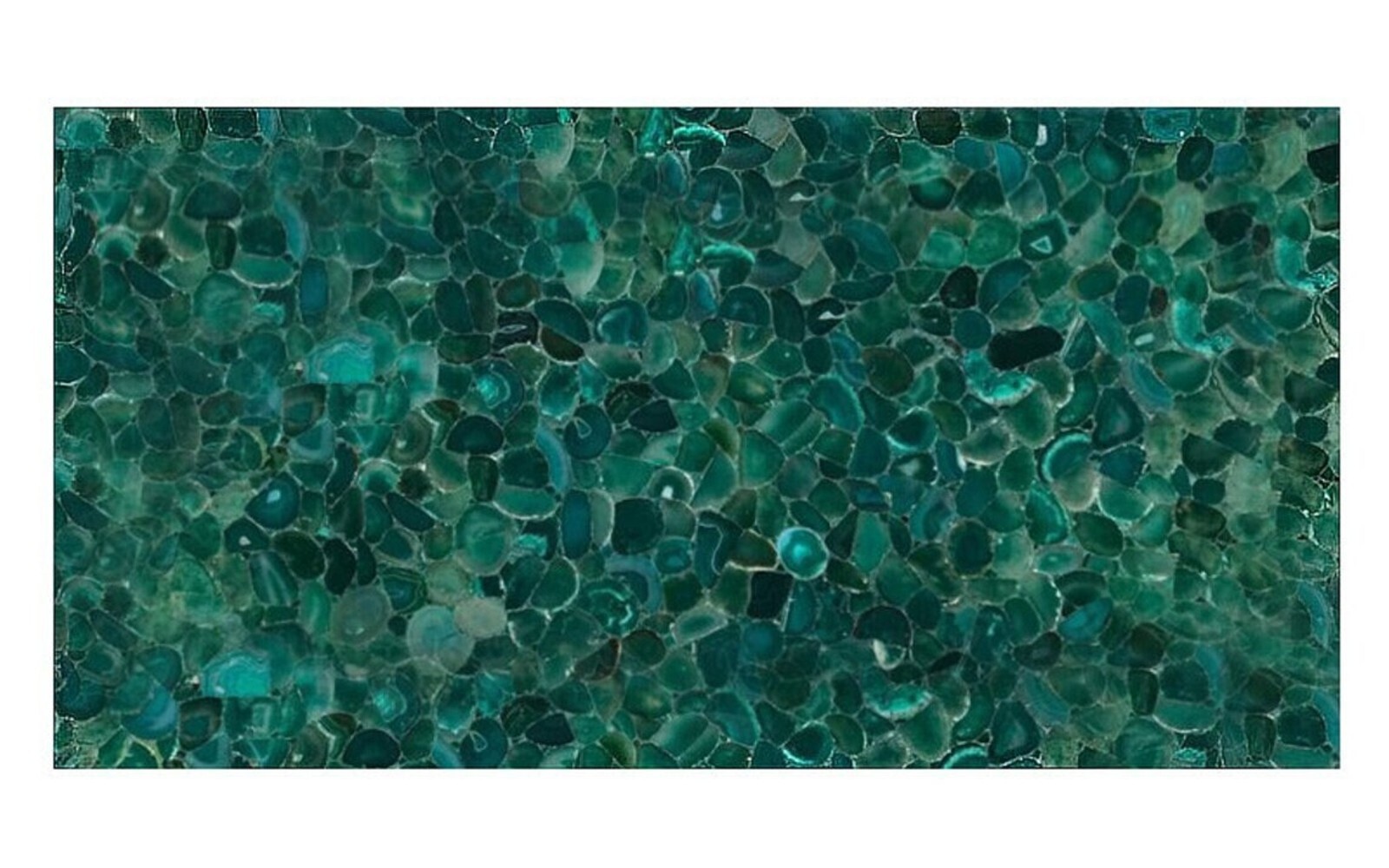 Green Agate Coffee Table Top / Green Agate Sofa Table Top / Epoxy Lawn Table Top