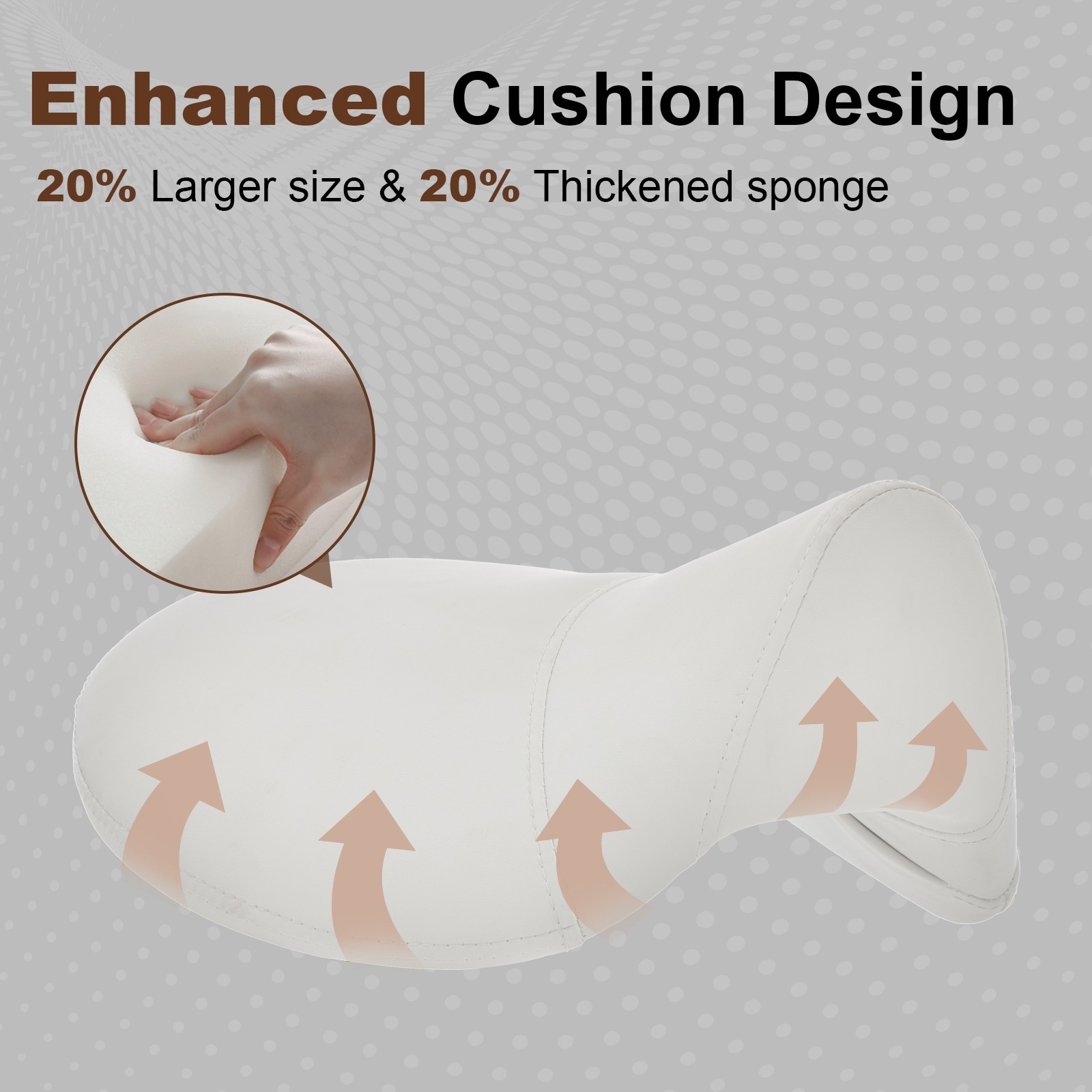 Saddle Stool with Versatile & Modern Design, Heavy Duty & Stable, Easy Assembly