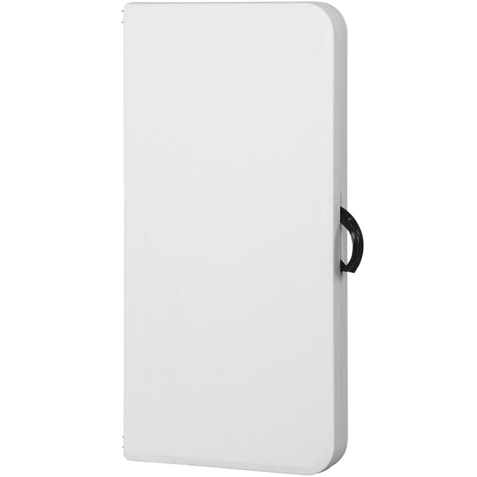 Heavy Duty 34″ Folding Table Plastic Square Card Table w/Carrying Handle White
