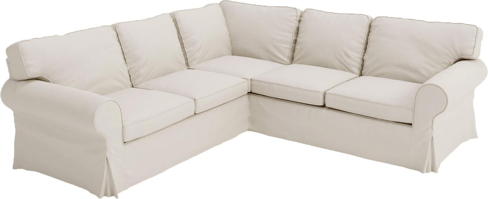 The Sofa Cover Replacement is Custom Made for IKEA Ektorp 2 + 2 Sectional Cor…