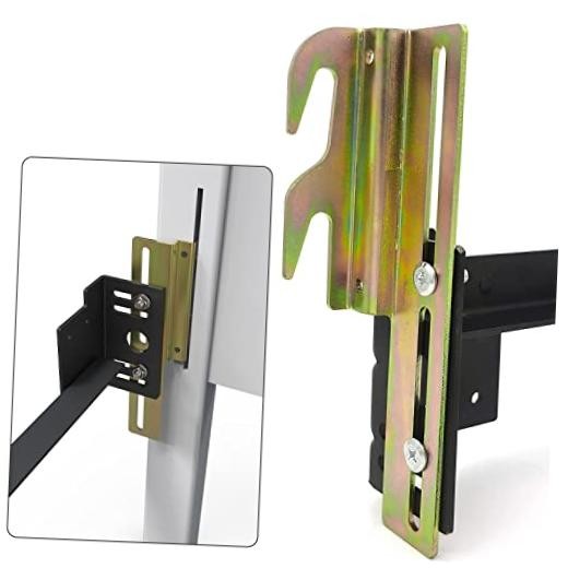 4Pcs #711 Bolt-On to Hook-On Bed Frame Conversion 4Pcs -Bed Frame Hooks