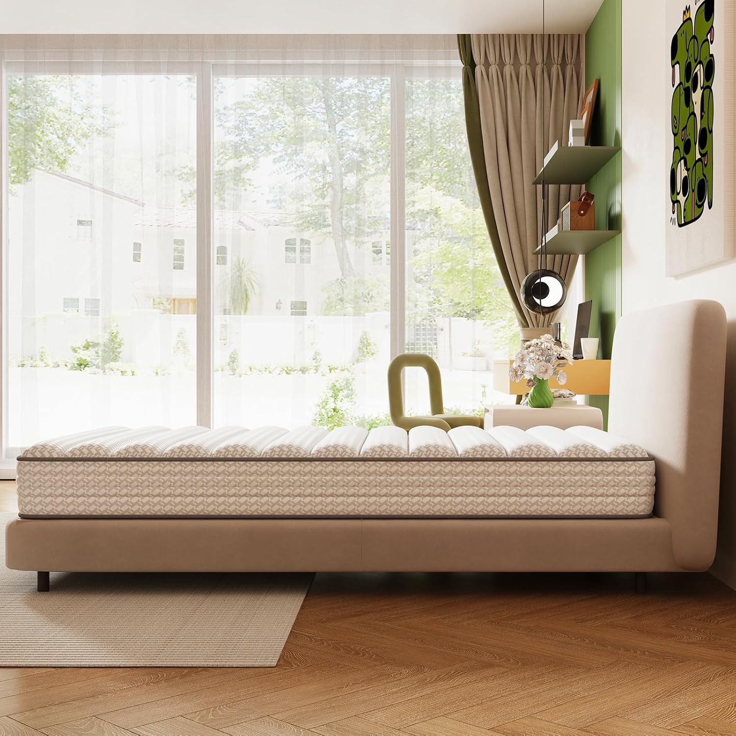 Mattress, Hybrid Mattresses with BioAir Comfort Foam for