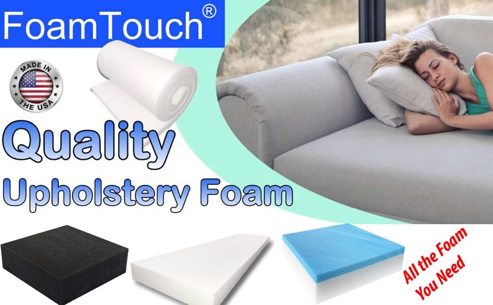 FoamTouch Premium Gel Memory Foam, High Density Foam Mattress Bed RV Camper 8″