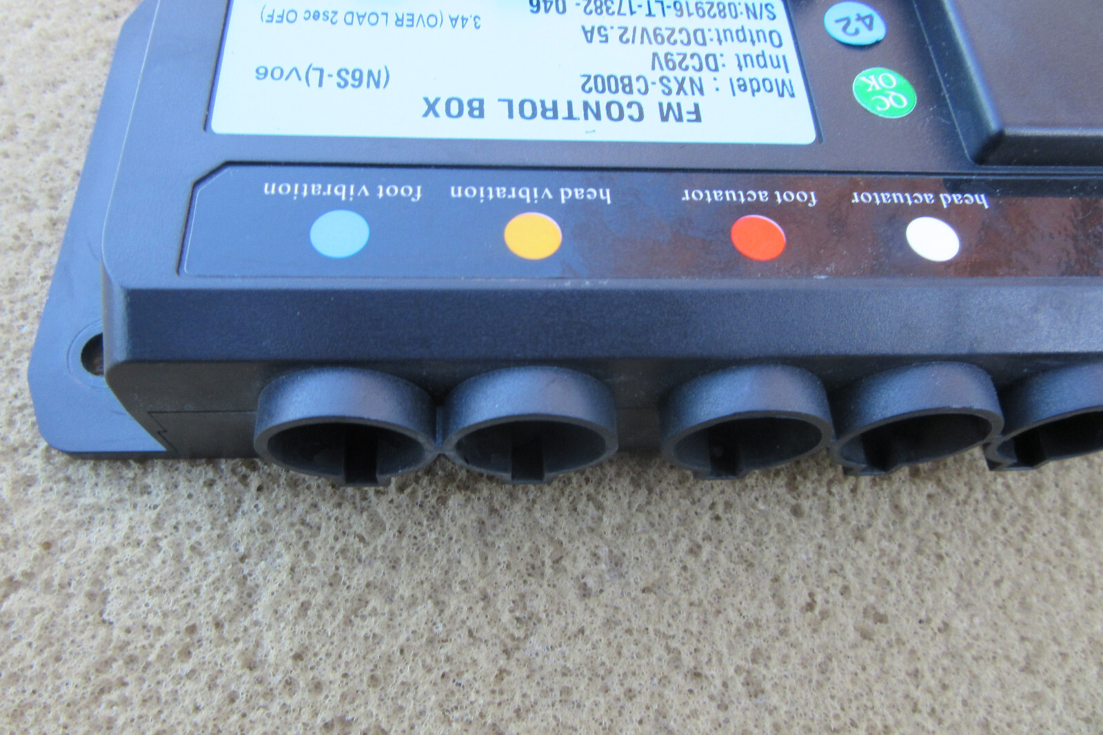 FM Customatic adjustable Bed Control box for Tempurpedic Stearns and Foster Rize