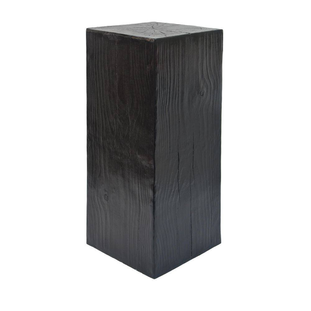 Axis Patio 33.75 In. Wood-Look Square-Column Fiberglass and Magnesium Oxide(Mgo)
