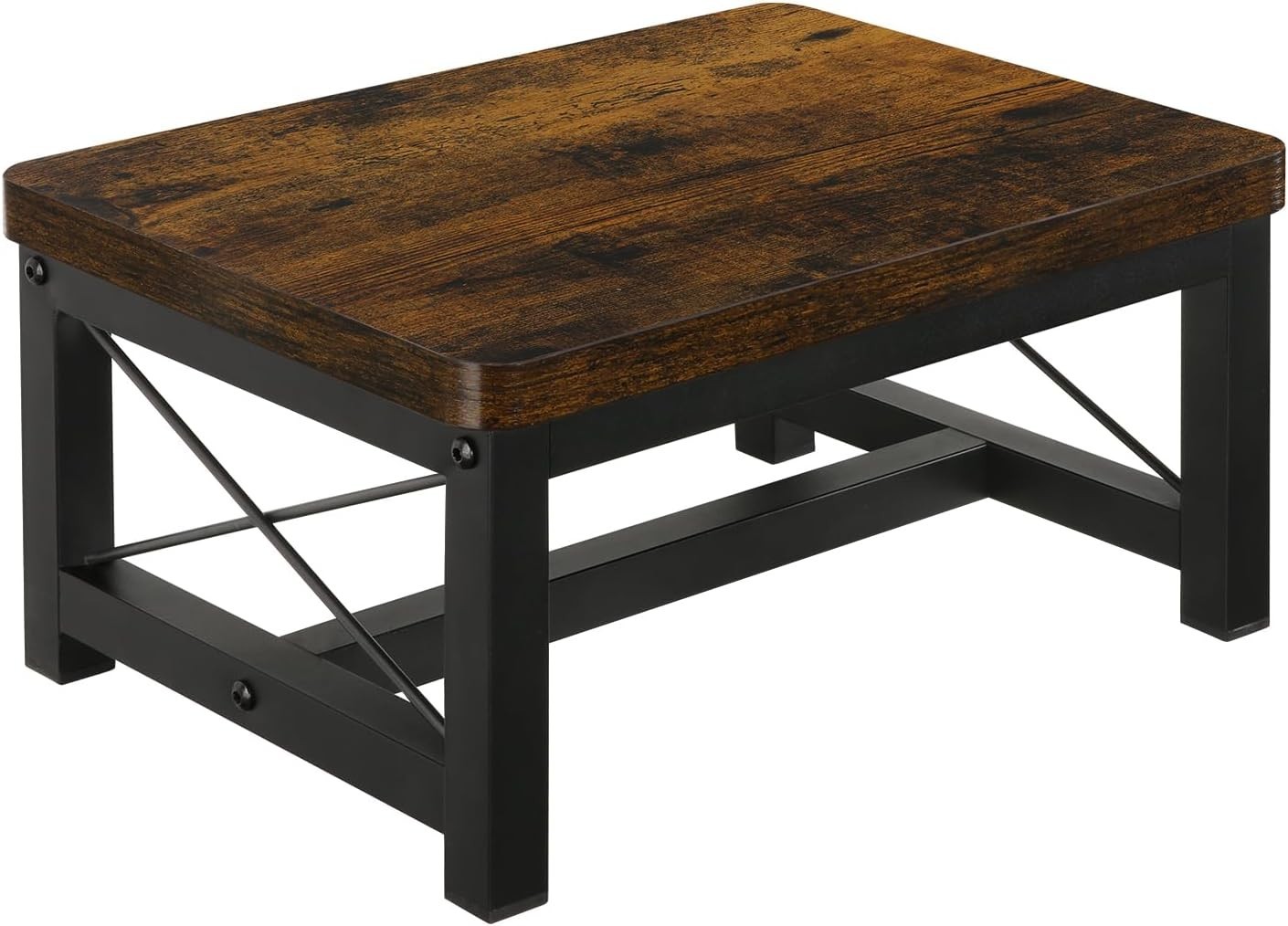 Wooden Step Stool for Adults, Heavy Duty Step Stool for High Bed with Non-Slip