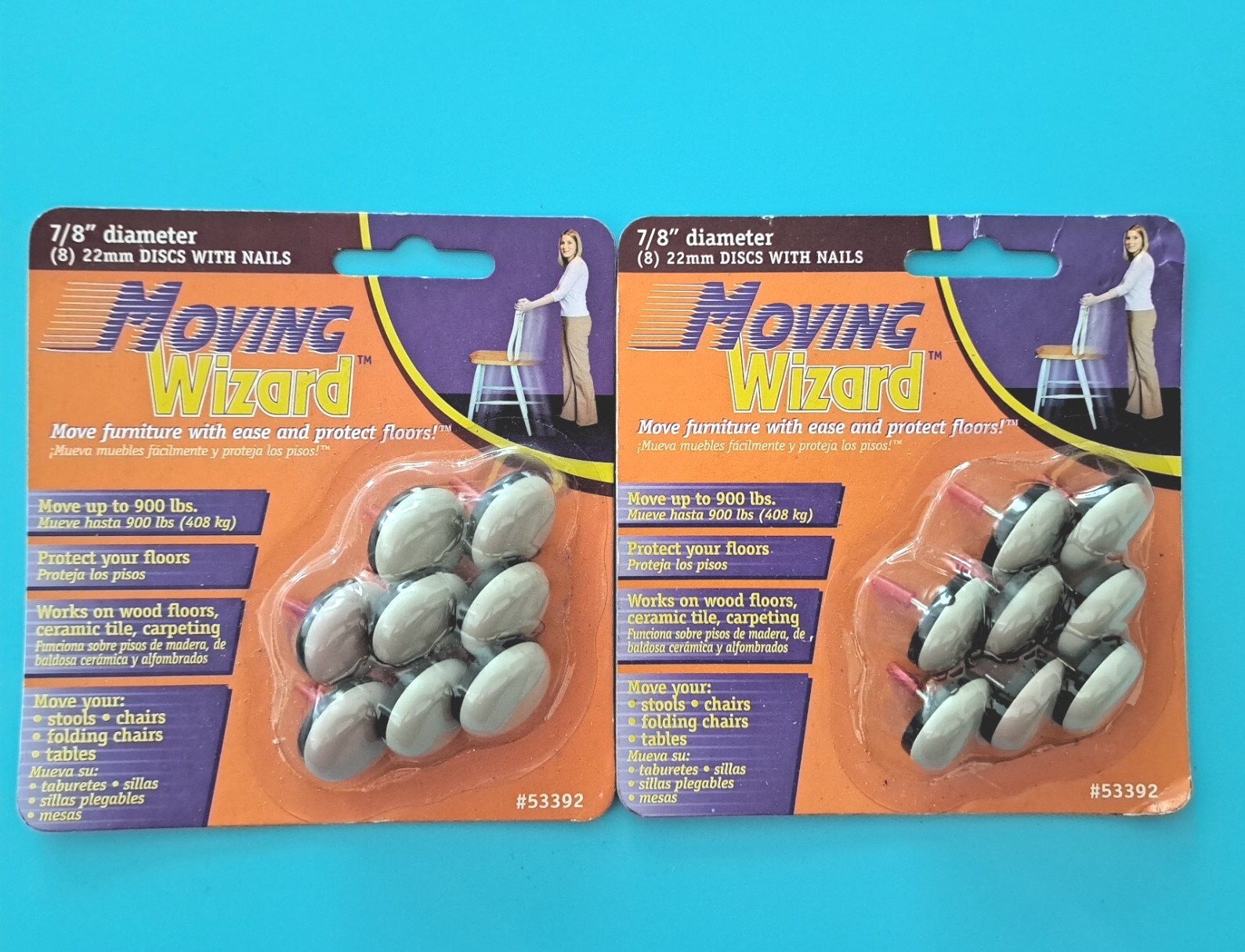 2 Pack of 8 discs each Moving Wizard Furniture protect floors!▪︎FAST SHIPPING▪︎
