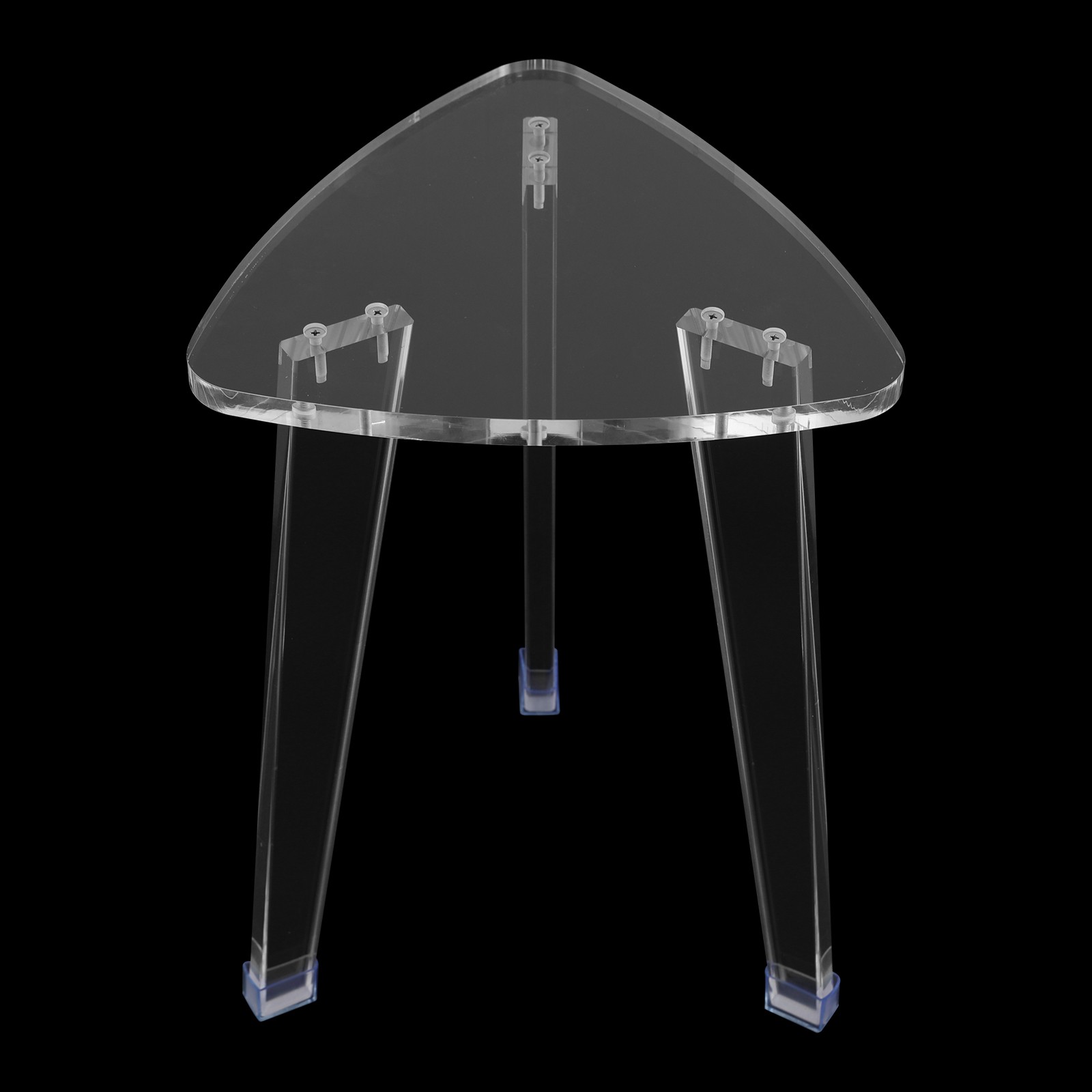 Acrylic Corner Stool Acrylic Storage Shelf Multifunction Acrylic Stool Clear