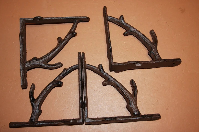 1-SHELF BRACKET,Nature Theme Decor,kitchen decor,Bath Decor,Shelf Brace, B-76