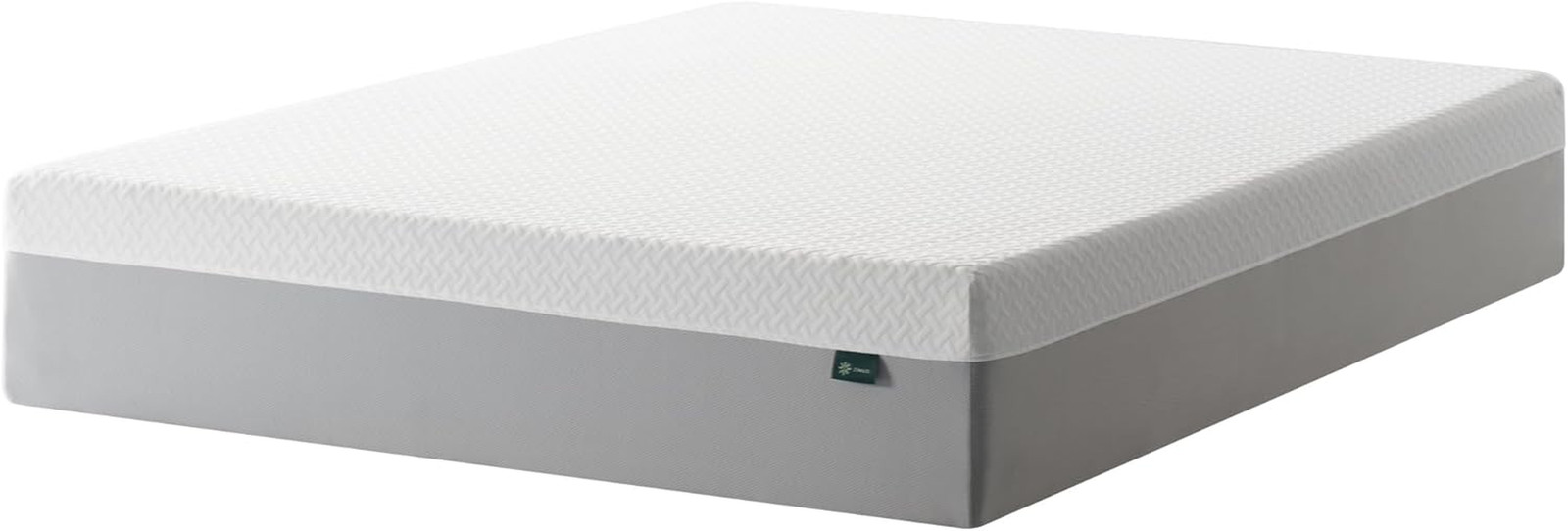 Zinus 12 Inch Green Tea Essential Memory Foam Mattress [New Version], Queen, Fib