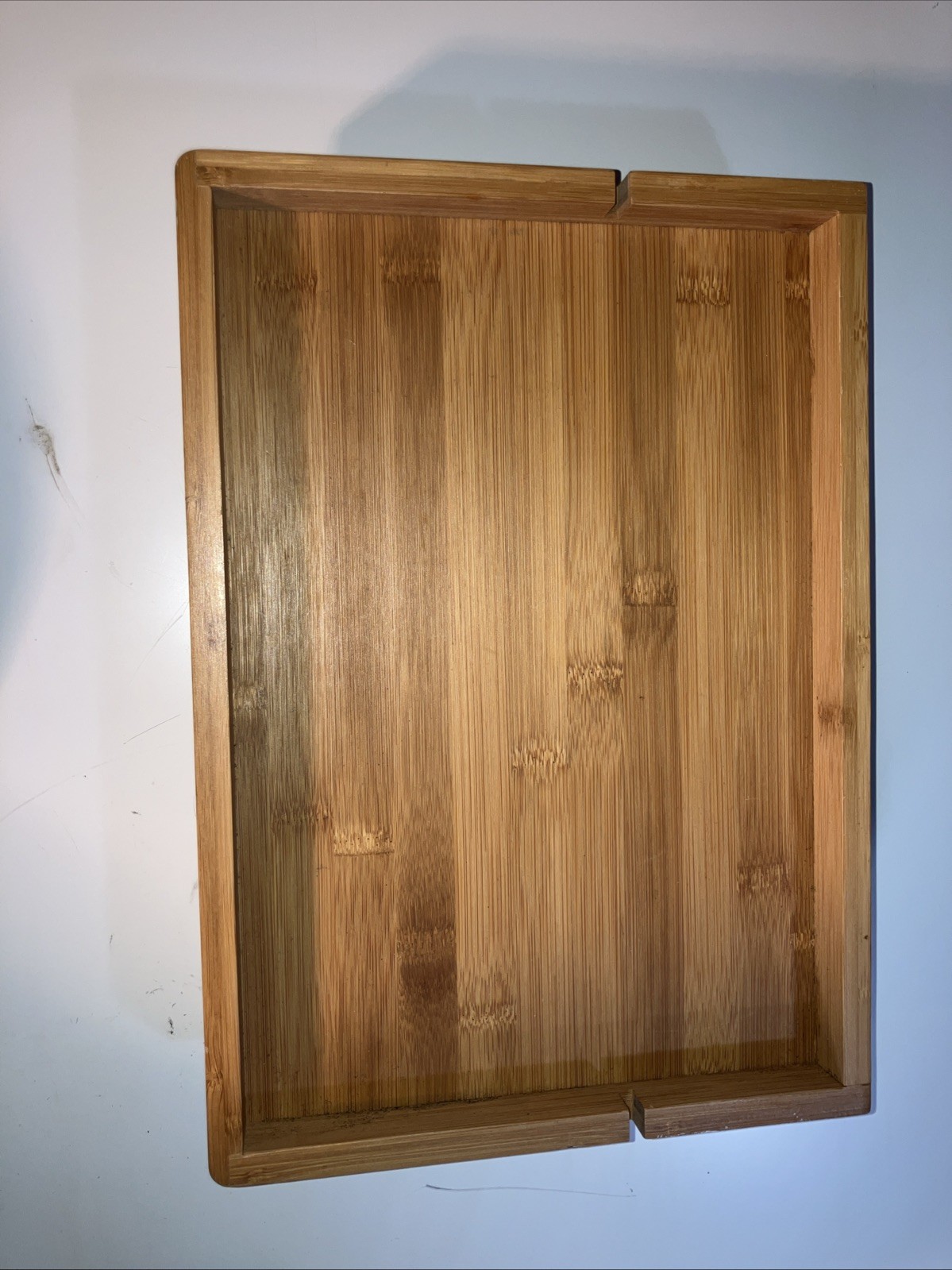 BedShelfie The Original Bedside Shelf For Bed Durable Table Natural Bamboo Wood