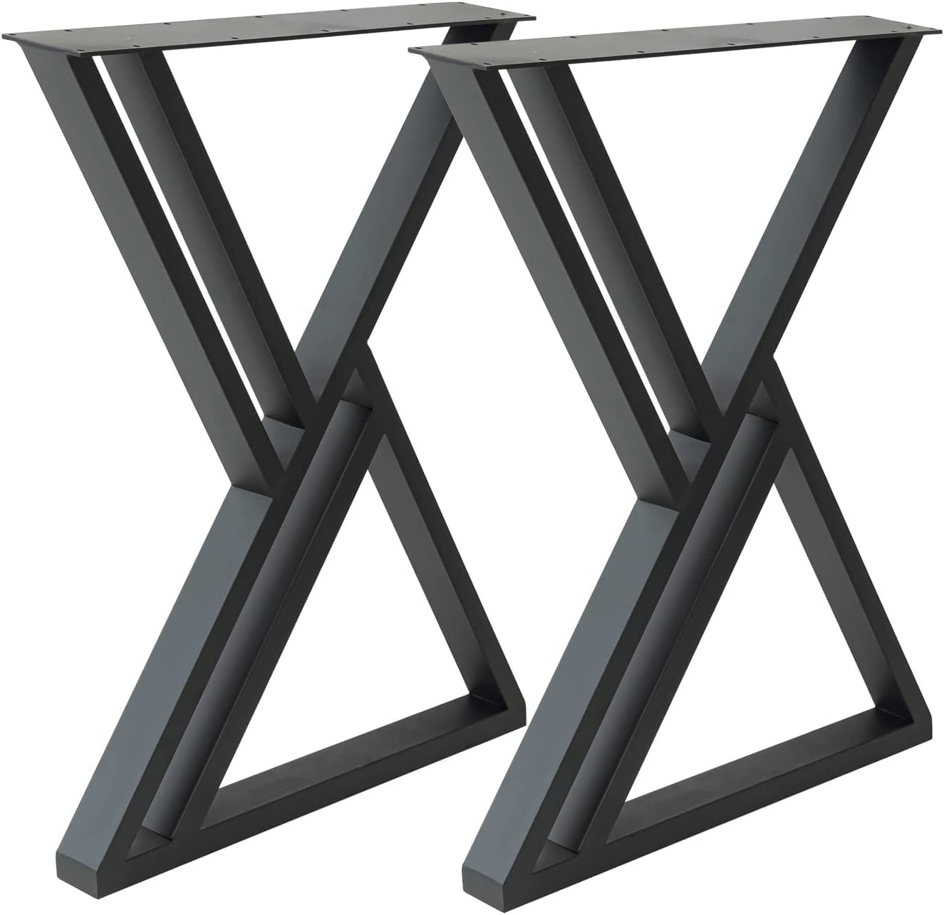2PCS 28″ H x 20″ W Black Cast Iron Metal H x W, 0026 S