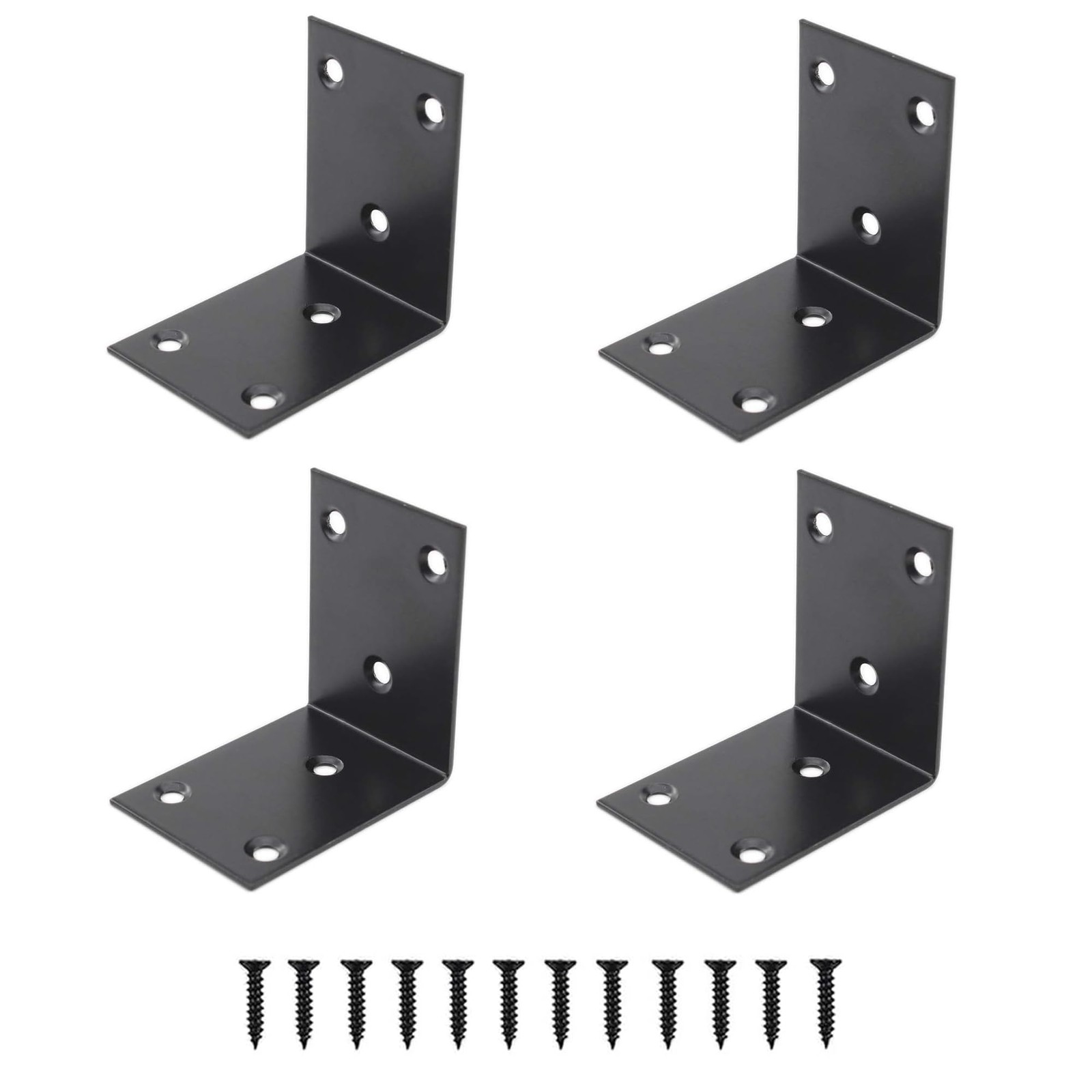 Heavy Duty Stainless Steel Corner Bracket,L Shaped Shelf Bracket 90 Degree Co…